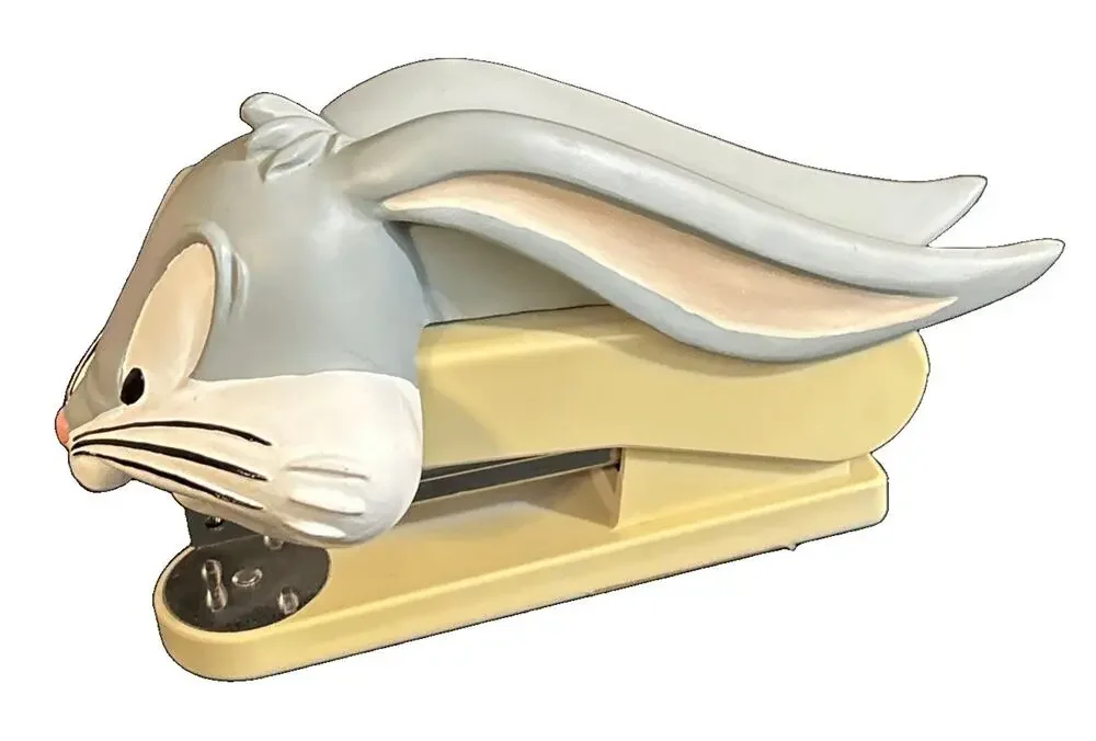 Vintage Bugs Bunny Stapler Warner Brothers Studios 1997 Pre-Owned EUC